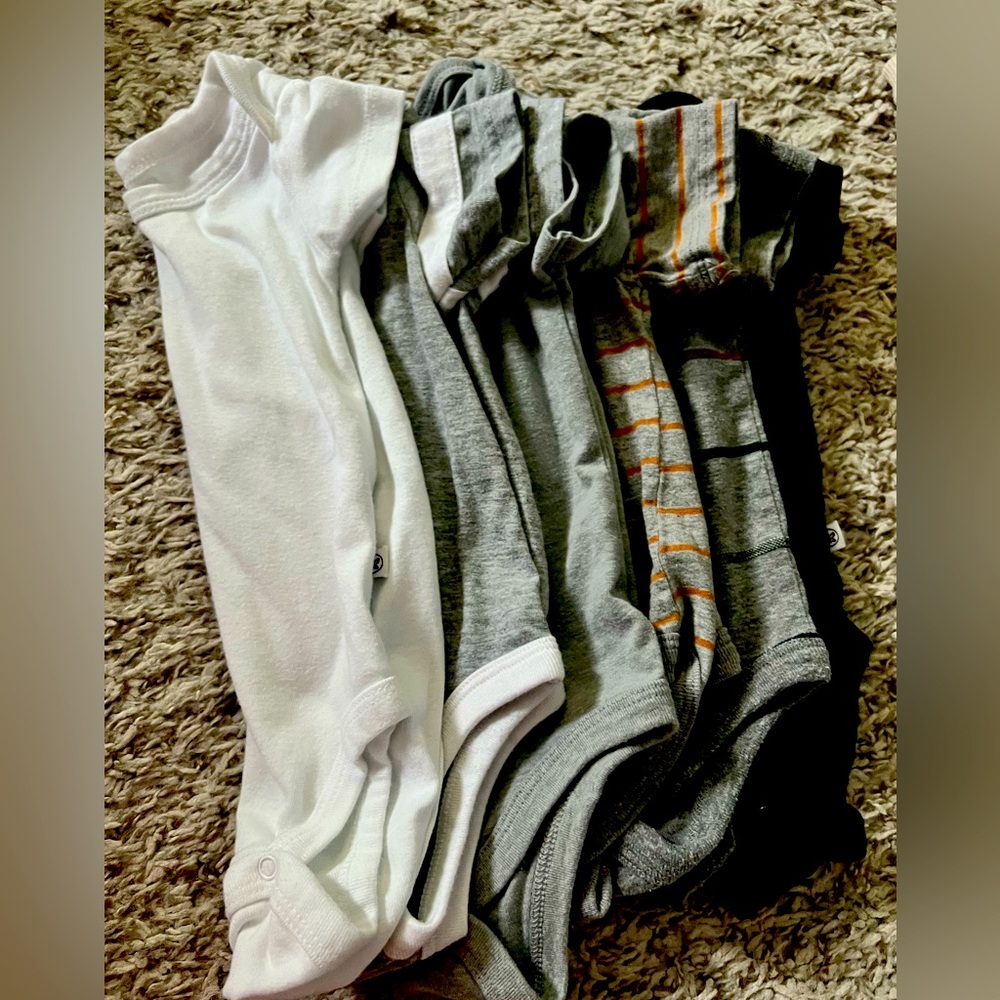 3-6 mo onesie bundle.
